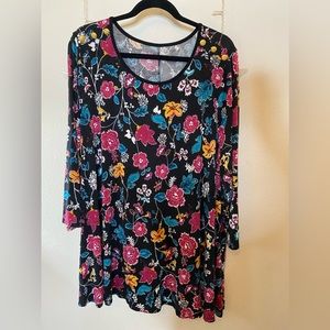 Lane Bryant tunic length 3/4 sleeve shirt size 22/24